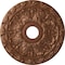 Ekena Millwork Spring Leaf Medallion (Canopies up to 5 5/8"), 19 7/8"OD x 3 5/8"ID x 1 1/4"P, Polished Copper CM19SPPOS - alternate 1